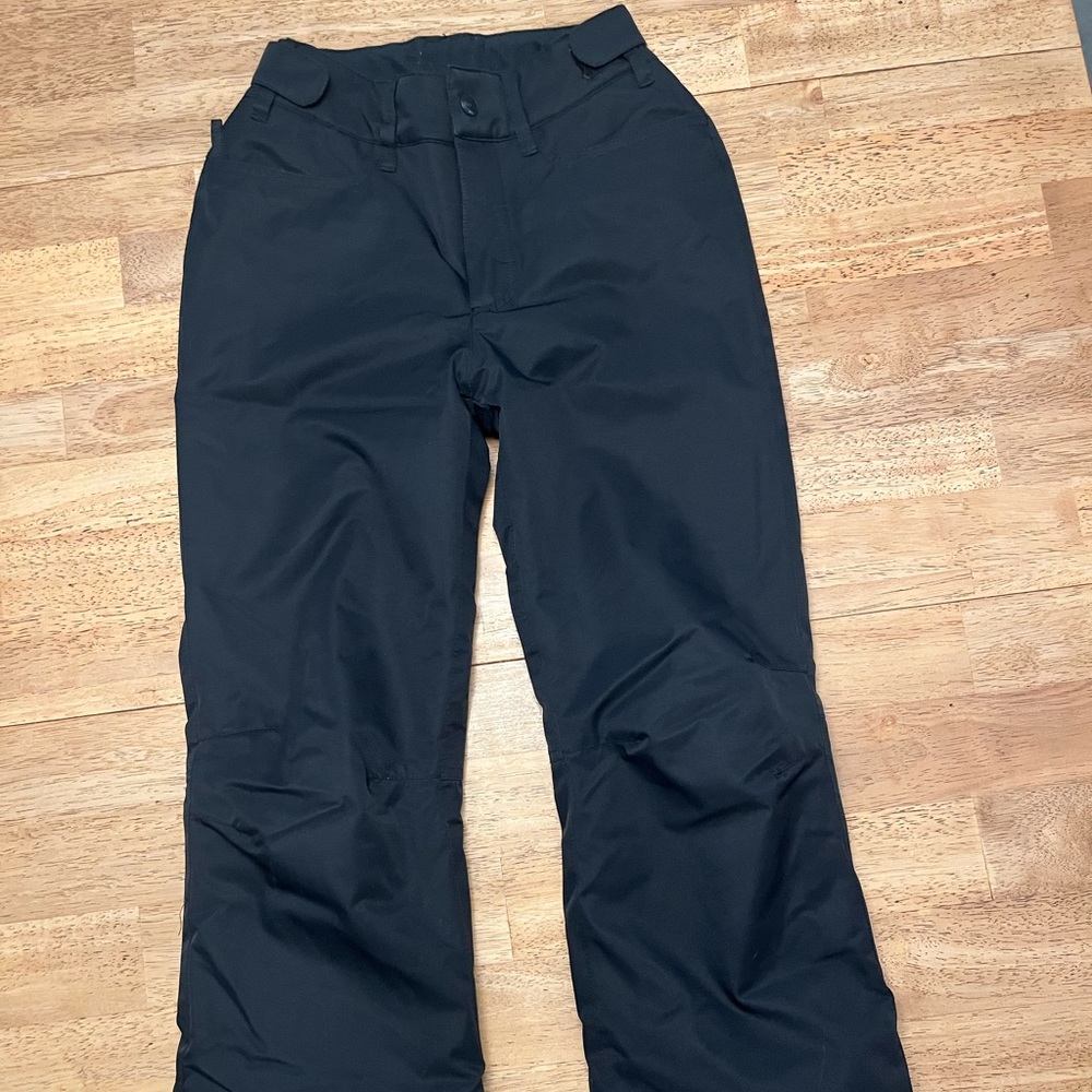 Roxy dry flight slim fighting girls snow ski pants black